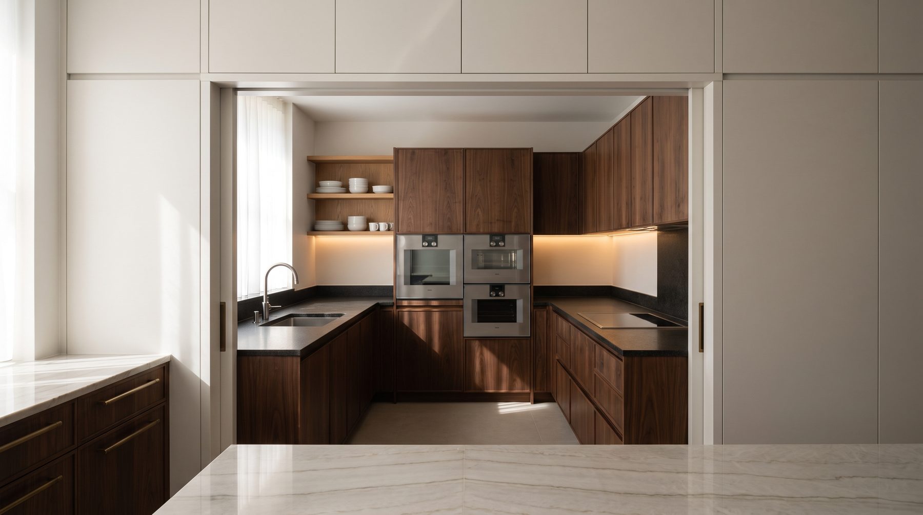 The Second Kitchen: Why a Mansion Show Kitchen No Longer Cooks