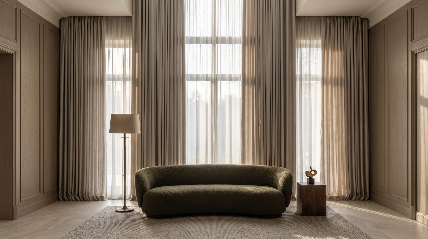 Curtains Cost More Than the Furniture: Textiles Decide the Interior