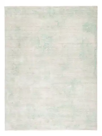 Ковёр Illusion 10293 — голубой и кремовый, абстрактный рисунок