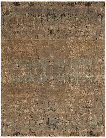Ковёр Dazzle 10762 — коричневый и голубой, абстрактный рисунок