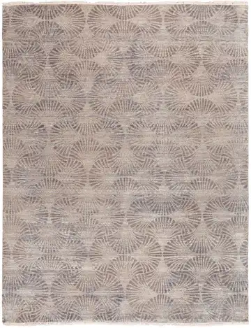 Ковёр Dazzle 11362 — серый и кремовый, геометрический рисунок