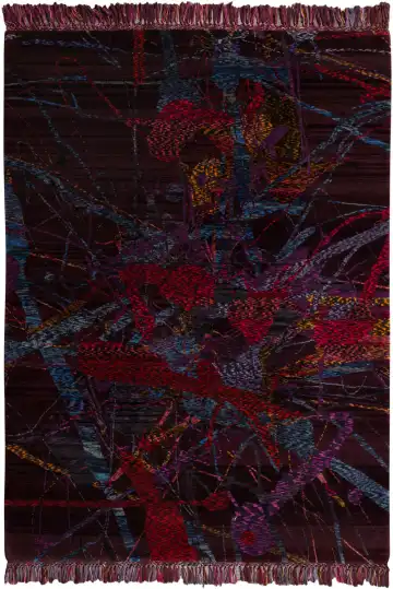 Ковёр Rug Star by J.Dahlmanns 11547 — красный и синий, абстрактный рисунок