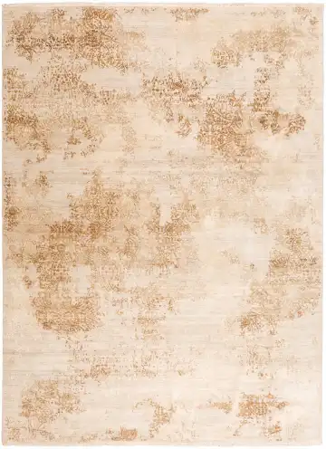 Ковёр Illusion 11682 — кремовый и коричневый, абстрактный рисунок