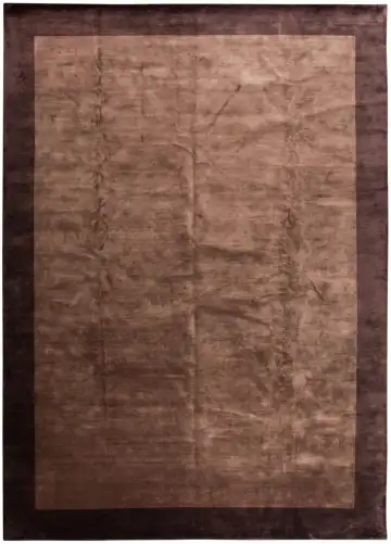 Ковёр Shape 11721 — коричневый и бордовый, однотонный