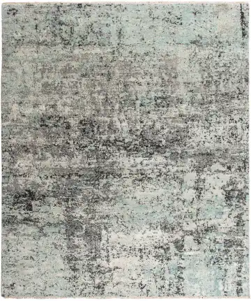Ковёр Bliss 11760 — голубой и серый, абстрактный рисунок