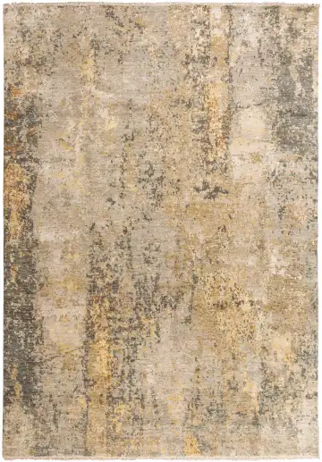 Ковёр Dazzle 11763 — кремовый и коричневый, абстрактный рисунок