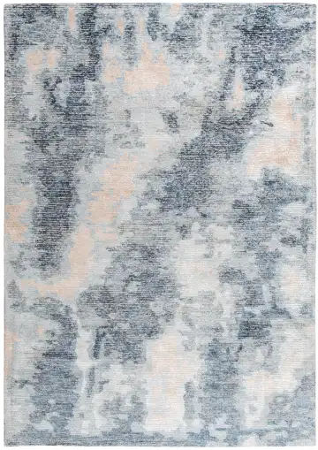 Ковёр Shine 11870 — синий, абстрактный рисунок