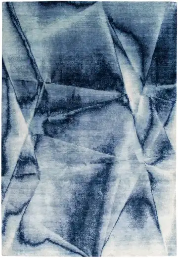 Ковёр Rug Star by J.Dahlmanns 12127 — синий и голубой, геометрический рисунок