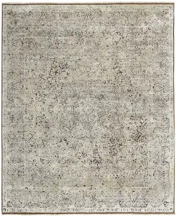 Ковёр Bliss 12194 — кремовый и коричневый, восточный орнамент