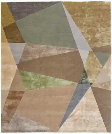 Ковёр Rug Star by J.Dahlmanns 12433 — коричневый и бежевый, геометрический рисунок