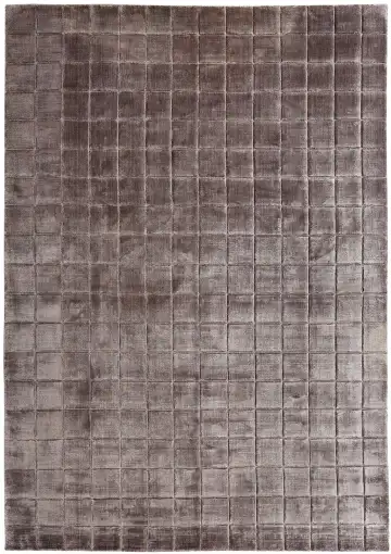 Ковёр Shape 12481 — чёрный и кремовый, геометрический рисунок