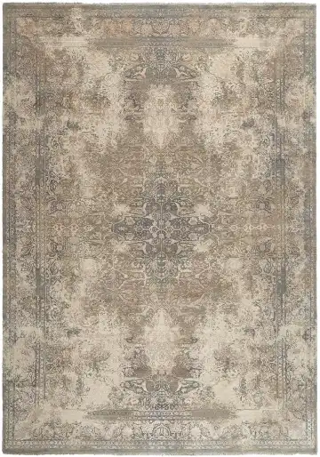 Ковёр Bliss 13152 — бежевый и коричневый, винтажный рисунок