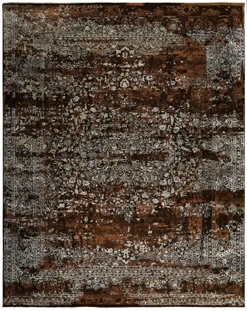 Ковёр Bliss 13321 — коричневый и бежевый, винтажный рисунок