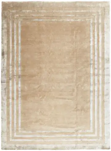Ковёр Shape 13381 — бежевый и кремовый, однотонный
