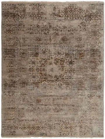 Ковёр Bliss 13470 — коричневый и бежевый, винтажный рисунок