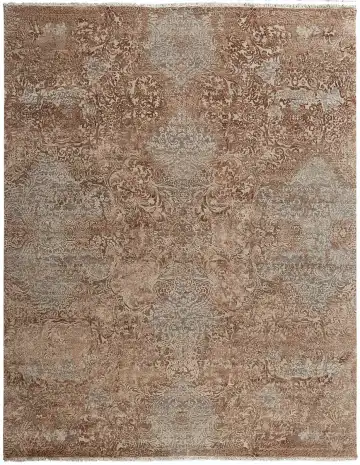 Ковёр Bliss 13506 — коричневый и бежевый, градиент