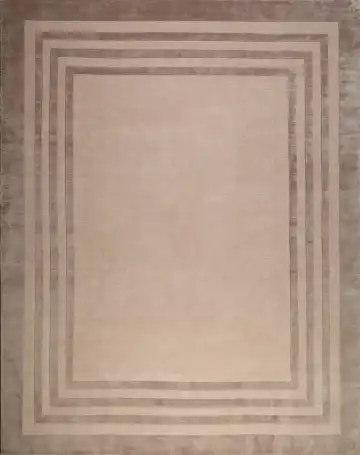 Ковёр Shape 13543 — бежевый и коричневый, однотонный
