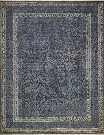 Ковёр Агра 13578 — серый и кремовый, сюжетный рисунок