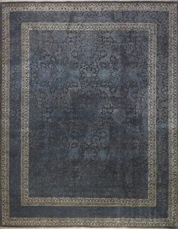 Ковёр Агра 13579 — серый и кремовый, сюжетный рисунок
