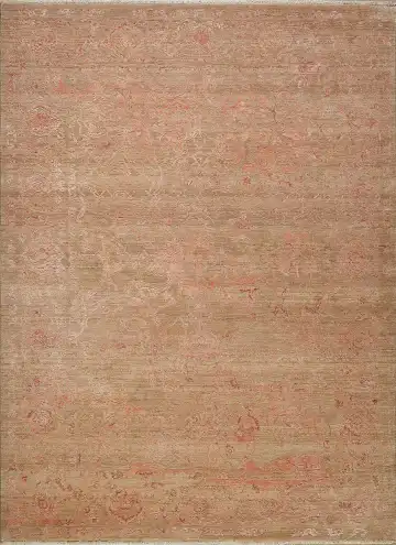 Ковёр Illusion 13677 — красный и бежевый, винтажный рисунок