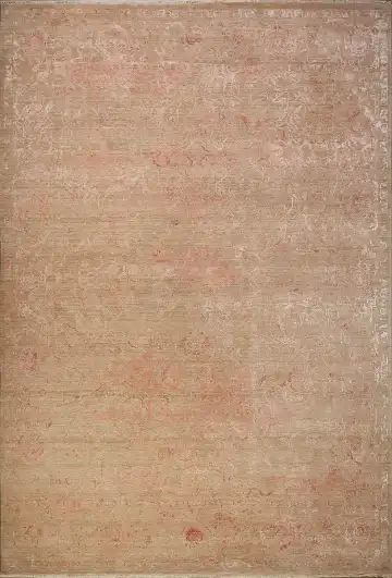 Ковёр Illusion 13683 — кремовый и розовый, винтажный рисунок