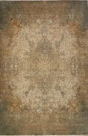 Ковёр Dazzle 13729 — коричневый и бежевый, винтажный рисунок