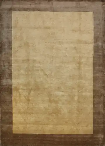 Ковёр Shape 13791 — кремовый и коричневый, однотонный