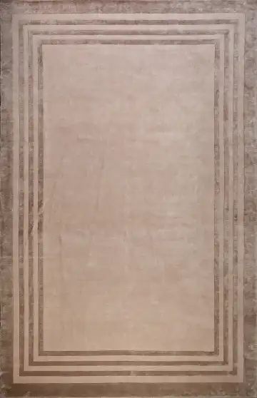 Ковёр Shape 13796 — бежевый и коричневый, однотонный
