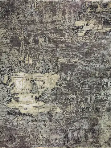 Ковёр Dazzle 14006 — серый и кремовый, абстрактный рисунок