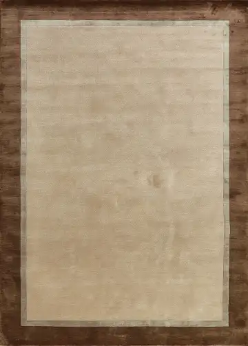 Ковёр Shape 14116 — бежевый и коричневый, однотонный