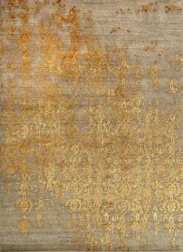 Ковёр Bliss 14195 — бежевый и золотистый, винтажный рисунок