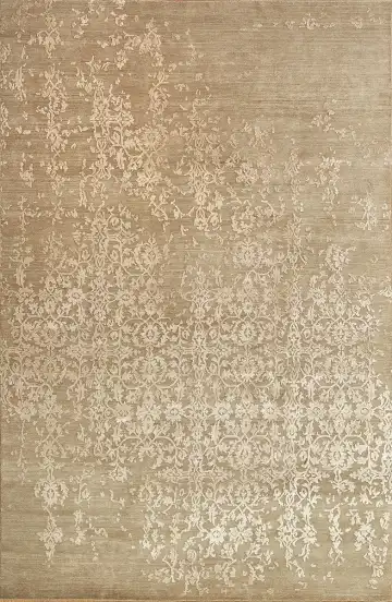 Ковёр Bliss 14201 — кремовый и белый, винтажный рисунок