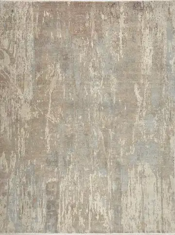 Ковёр Dazzle 14431 — кремовый и серый, абстрактный рисунок