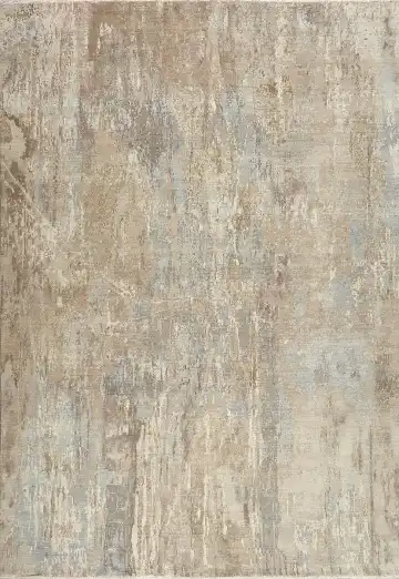 Ковёр Dazzle 14435 — кремовый и серый, абстрактный рисунок