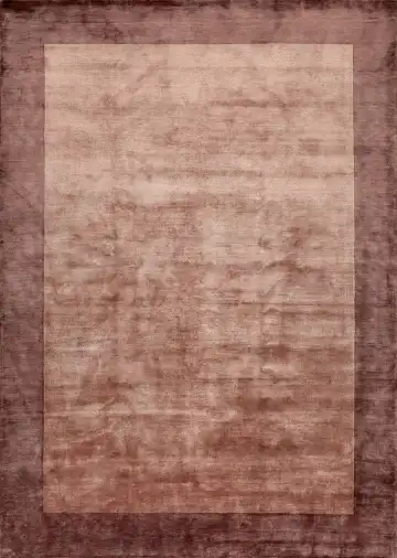 Ковёр Shape 14587 — кремовый и бордовый, однотонный