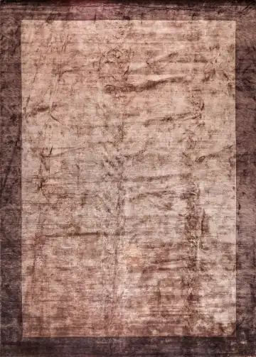 Ковёр Shape 14589 — кремовый и коричневый, однотонный