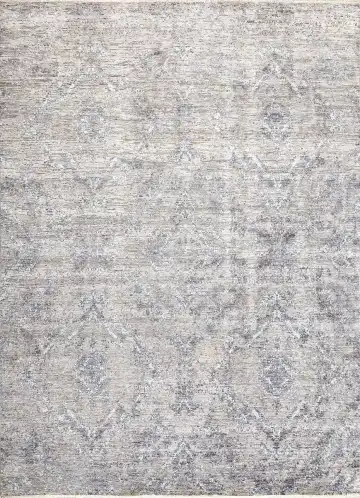 Ковёр Dazzle 14592 — кремовый и голубой, винтажный рисунок