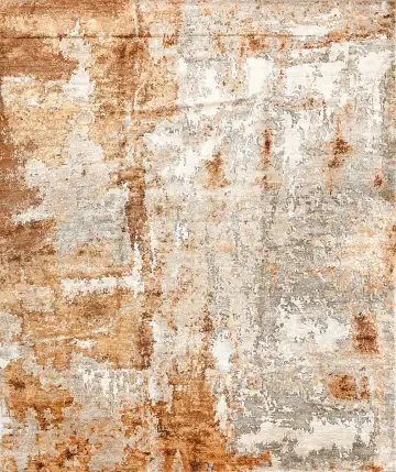 Ковёр Dazzle 14593 — бежевый и коричневый, абстрактный рисунок