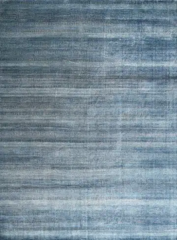 Ковёр Dazzle 14720 — синий и голубой, в полоску