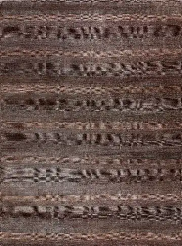 Ковёр Dazzle 14725 — коричневый и серый, в полоску