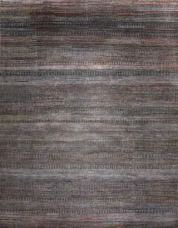 Ковёр Dazzle 14727 — коричневый и серый, в полоску