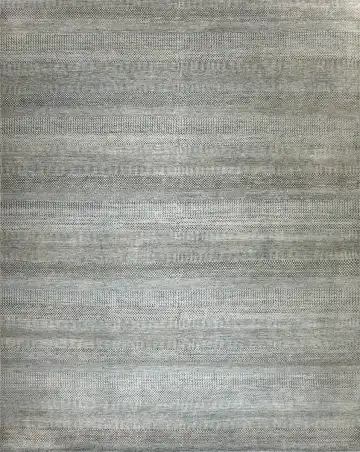 Ковёр Dazzle 14729 — зелёный и серый, в полоску