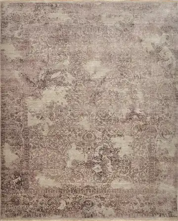 Ковёр Illusion 14762 — бежевый и коричневый, восточный орнамент