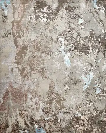 Ковёр Dazzle 14788 — кремовый и серый, абстрактный рисунок