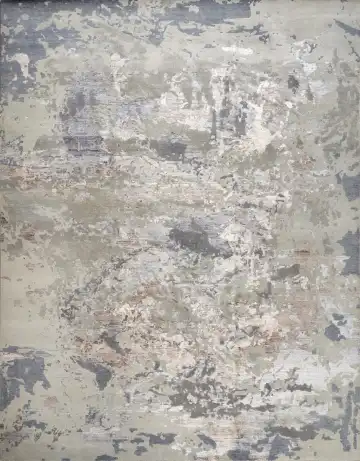 Ковёр Dazzle 14794 — кремовый и серый, абстрактный рисунок