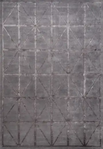 Ковёр Shape 14918 — серый, геометрический рисунок