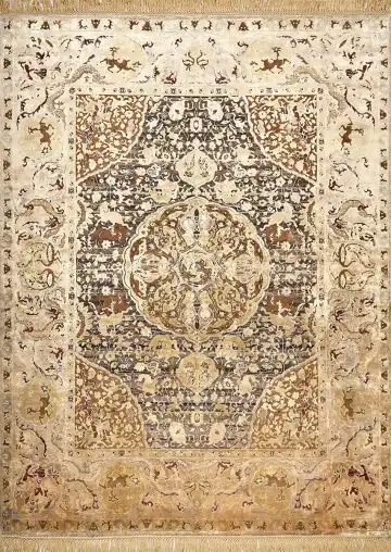 Ковёр Rug Star by J.Dahlmanns 14936 — бежевый и коричневый, восточный орнамент