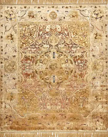Ковёр Rug Star by J.Dahlmanns 14941 — бежевый и коричневый, восточный орнамент