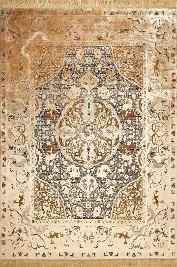 Ковёр Rug Star by J.Dahlmanns 14943 — бежевый и коричневый, восточный орнамент