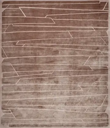 Ковёр Rug Star by J.Dahlmanns 14950 — коричневый и бежевый, геометрический рисунок